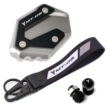 (a set of Titanium) For Yamaha MT09 SP MT 09 MT-09 2021 2022 2023 Motorcycle Kickstand Side