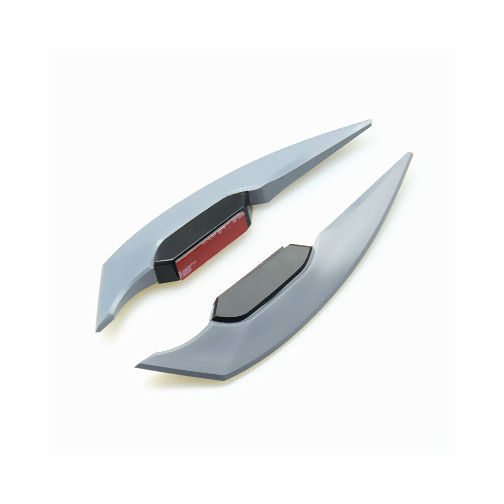 (Grey) Motorcycle Winglets Fairing Side Spoiler Wind Wing Stickers For Pcx125 Grey 882619896270
