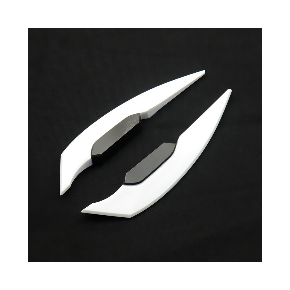 (White) Motorcycle Winglets Fairing Side Spoiler Wind Wing Stickers For Pcx125 White 882619896201