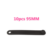 (10PCS 95MM) Universal Fixing Tension Strap Tie Up Silicone Bandage Motorcycle Accessories