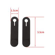 (2PCS 55MM) Universal Fixing Tension Strap Tie Up Silicone Bandage Motorcycle Accessories