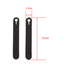 (2PCS 95MM) Universal Fixing Tension Strap Tie Up Silicone Bandage Motorcycle Accessories