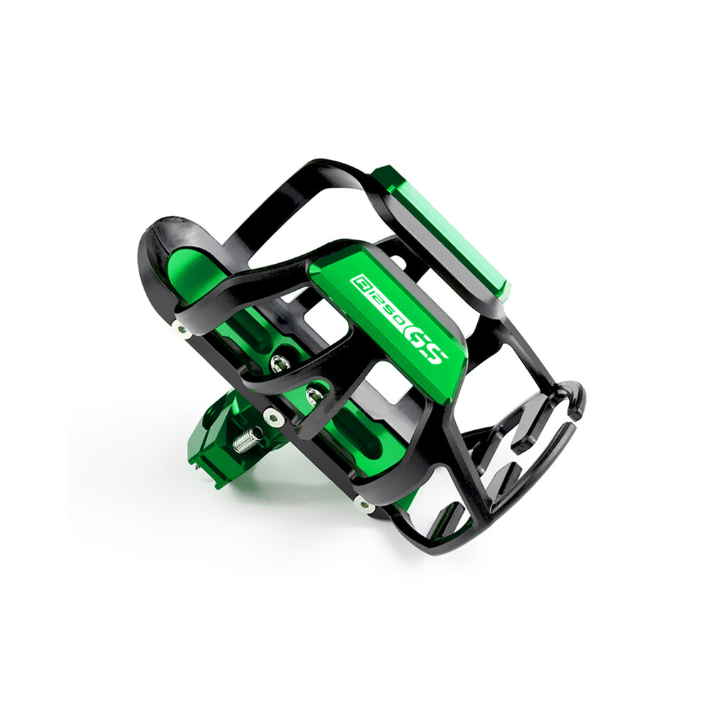 (R1250gs ) For Bmw R1250gs R1200gs Motorbike Beverage Water Bottle Cage Drink Cup Green 882619897420