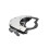(TOP KIT SILVER) Universal Cruise Control Motorcycle Throttle Lock Assist Handlebar For 1
