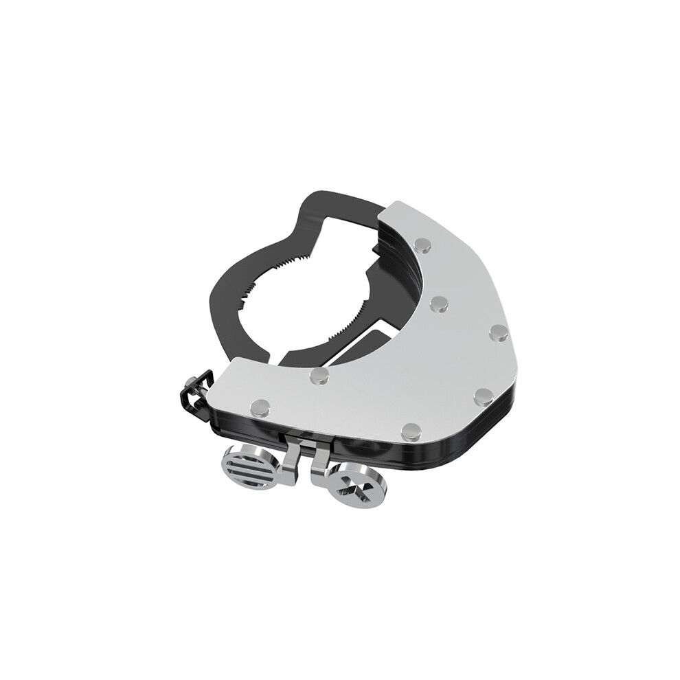 (Bottom Kit ) Universal Cruise Control Motorcycle Throttle Lock Assist Handlebar For Silver 882619900120