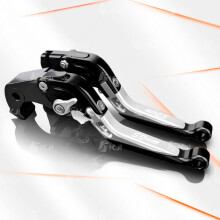 (Black-Silver) For BMW F750GS F 750 GS 2018-Present Clutch Lever Brake Lever Set Adjustable