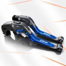 (Grey-Blue) For BMW F750GS F 750 GS 2018-Present Clutch Lever Brake Lever Set Adjustable