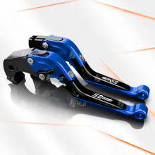 (Blue-Black) For BMW F750GS F 750 GS 2018-Present Clutch Lever Brake Lever Set Adjustable