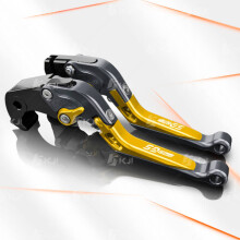 (Grey-Gold) For BMW F750GS F 750 GS 2018-Present Clutch Lever Brake Lever Set Adjustable