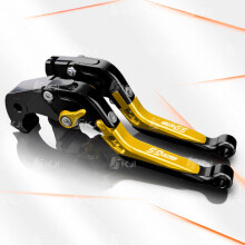 (Black-Gold) For BMW F750GS F 750 GS 2018-Present Clutch Lever Brake Lever Set Adjustable