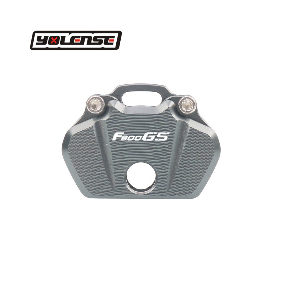 (-F800gs) For Bmw F650gs F800gs F800gt F650 F800 Gs Gt Motorcycle Cnc Key Cover Gray 882619902728