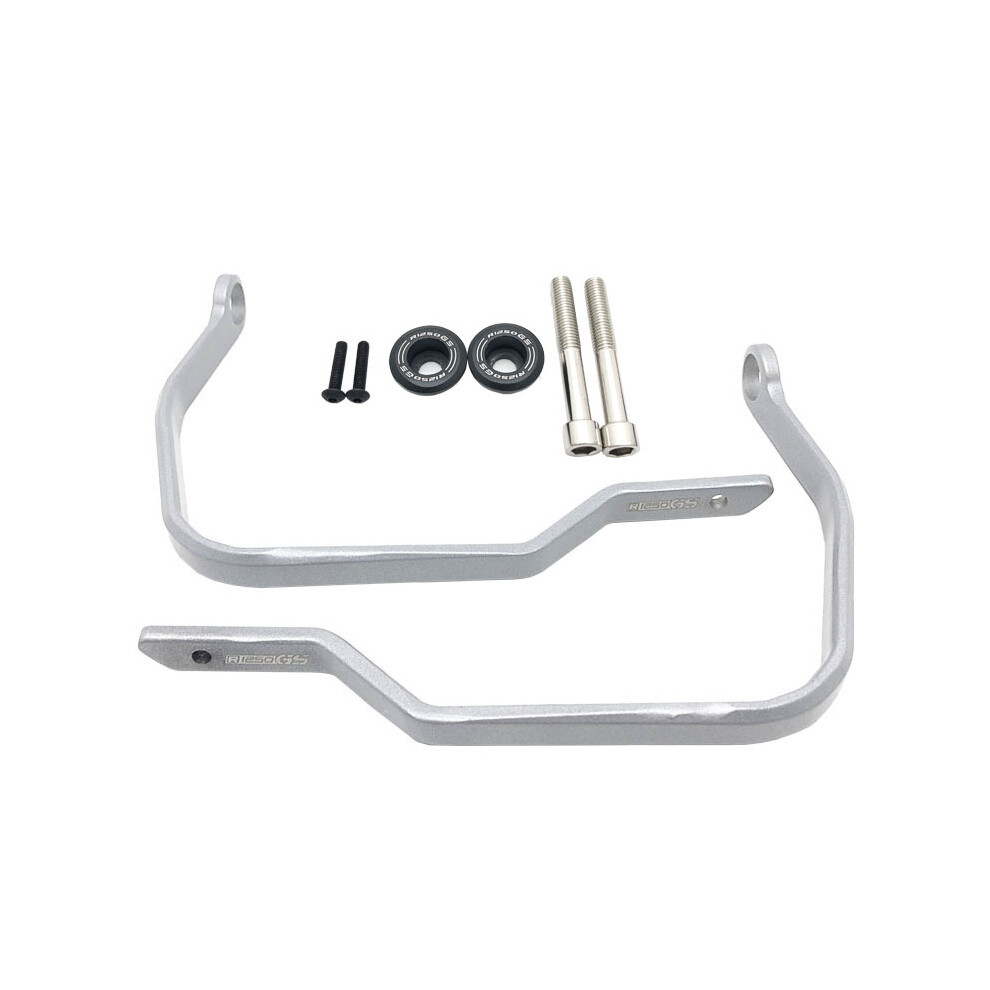( R1250gs Logo) Fits For Bmw R1200gs R1250gs Handguard Hand Crash Protector R1200 Gs R Silver 882619904067