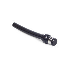 (Black) Universal Gas Fuel Tank Cap Valve Vent Breather Hose For GasGas EC EX