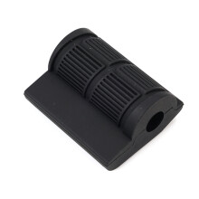 (Black-Nologo) Motorcycle Gear Shift Cover Protector Shift Gear Lever Pedal and Keyring