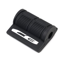 (Black-CB) Motorcycle Gear Shift Cover Protector Shift Gear Lever Pedal and Keyring