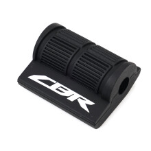 (Black-CBR) Motorcycle Gear Shift Cover Protector Shift Gear Lever Pedal and Keyring
