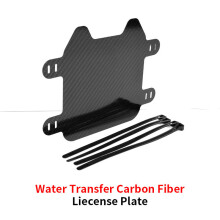 (Bright surface) For SURRON SUR-RON Light Bee Light  X Carbon Fiber Liecense Plate Front