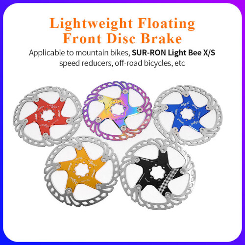 (Red) For SURRON Light Bee X Light weight Floating Front Disc BrakeOff-road 1