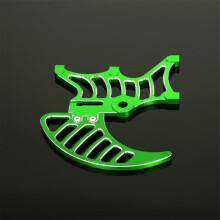 (Green) Rear Brake Disc Sprocket Caliper Guard For Surron Light Bee Segway X160
