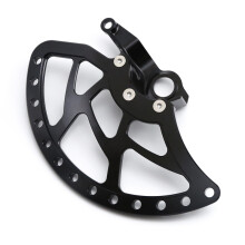 (black) For Surron Ultra Bee Motorcycle Front Brake Disc Guard Protector
