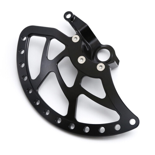 (black) For Surron Ultra Bee Motorcycle Front Brake Disc Guard Protector