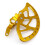 (gold) For Surron Ultra Bee Motorcycle Front Brake Disc Guard Protector 5