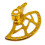 (gold) For Surron Ultra Bee Motorcycle Front Brake Disc Guard Protector 1