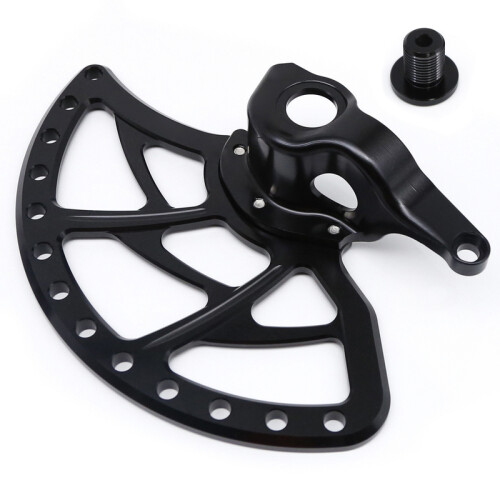 (black) For Surron Ultra Bee Motorcycle Front Brake Disc Guard Protector 2