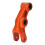 (orange Linkage) Rear Progressive Triangle Suspension Linkage Link Adjustable Lowering 1