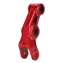 (red Linkage) Rear Progressive Triangle Suspension Linkage Link Adjustable Lowering