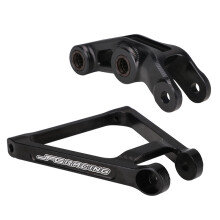 (black Set) Rear Progressive Triangle Suspension Linkage Link Adjustable Lowering