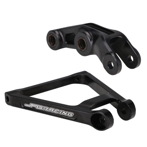 (black Set) Rear Progressive Triangle Suspension Linkage Link Adjustable Lowering