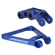 (blue Set) Rear Progressive Triangle Suspension Linkage Link Adjustable Lowering