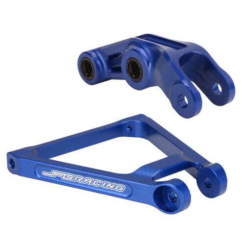(blue Set) Rear Progressive Triangle Suspension Linkage Link Adjustable Lowering