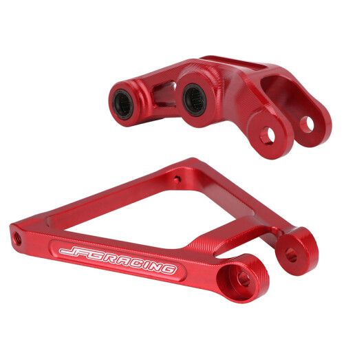 (red Set) Rear Progressive Triangle Suspension Linkage Link Adjustable Lowering