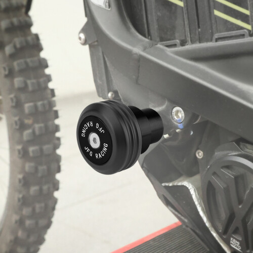 (Silver) For Surron Light Bee S X LBX Frame Sliders Crash Protector Falling Protection 2