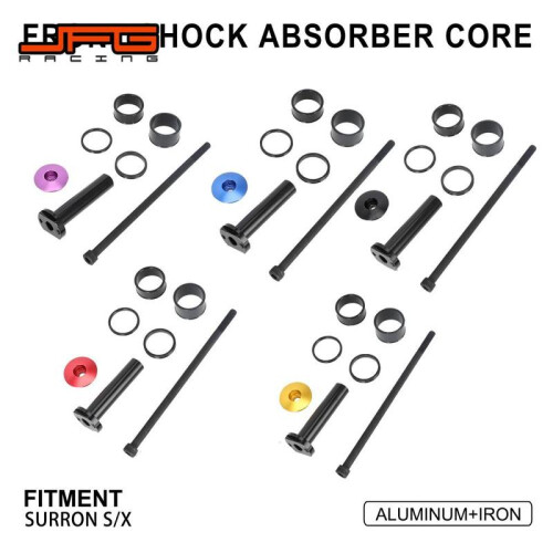 (Red) Motorcycle Accessories Front Fork Suspension Core Front Shock Absorber
