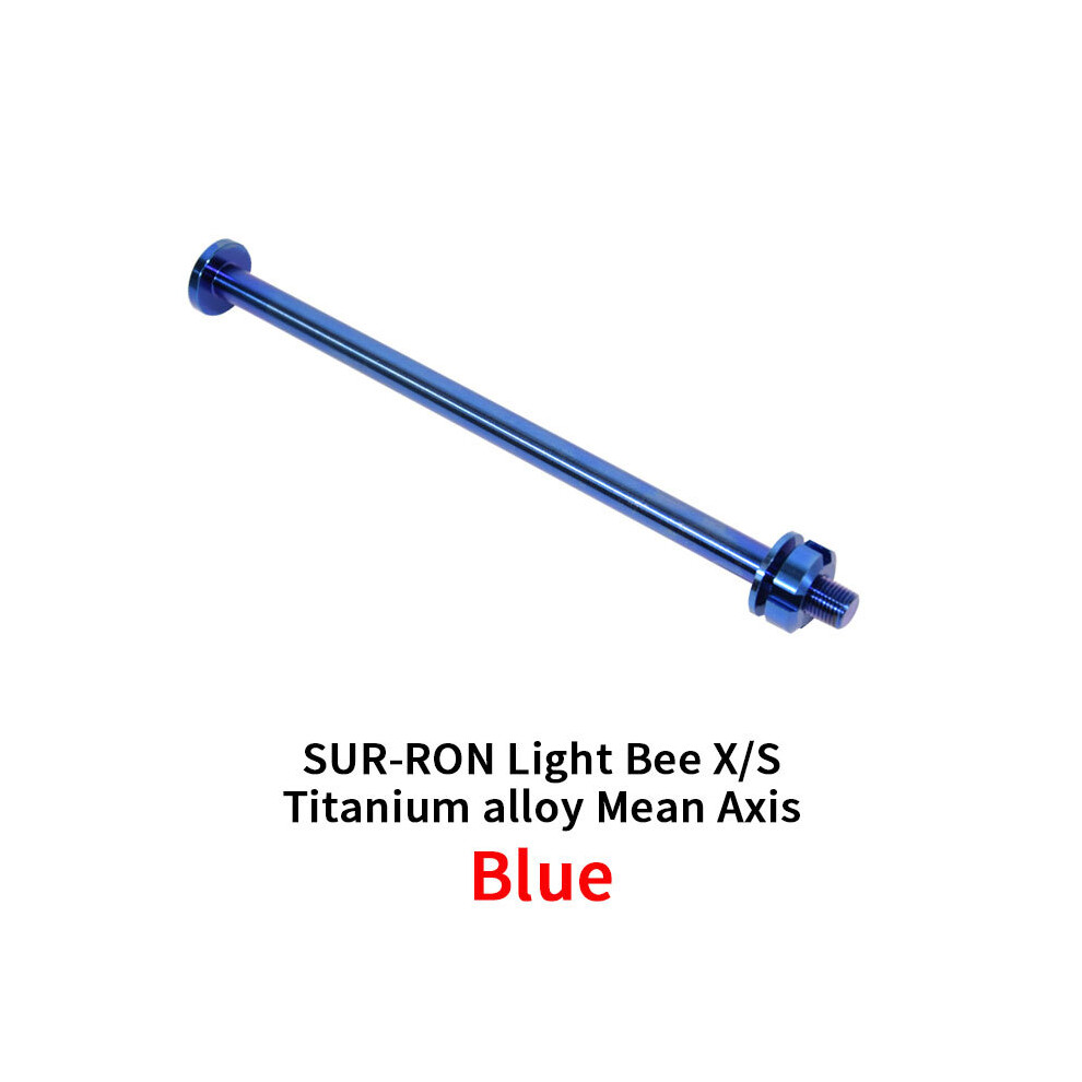 () For Surron Bee X Titanium Alloy Mean Axis Motorcycles Dirtbike Off-Road Blue/Light 9123213517828