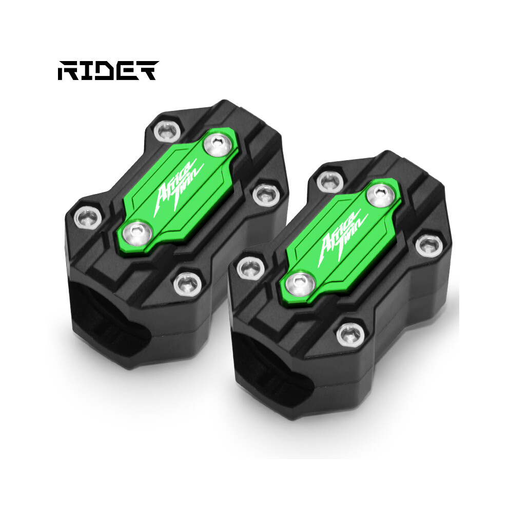(Two ) For Honda Africa Twin 1100 Crf1100 / L Crf 1000 / L Xrv 750 Rd07 Motorcycle Green 9123213455267