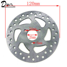 (D) Gas Electric Scooter Brake Disc 120mm 140mm For 47cc 49cc 2 Stroke Pocket