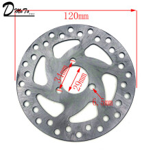 (B) Gas Electric Scooter Brake Disc 120mm 140mm For 47cc 49cc 2 Stroke Pocket