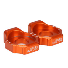 (Axle Block Orange) Rear Brake Disc Guard Cover Chain Adjuster Axle Block For Surron Light