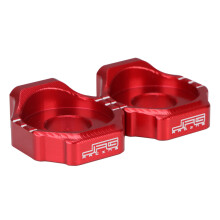 (Axle Block Red) Rear Brake Disc Guard Cover Chain Adjuster Axle Block For Surron Light
