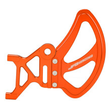 (Disc Guard Orange) Rear Brake Disc Guard Cover Chain Adjuster Axle Block For Surron Light