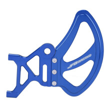 (Disc Guard Blue) Rear Brake Disc Guard Cover Chain Adjuster Axle Block For Surron Light
