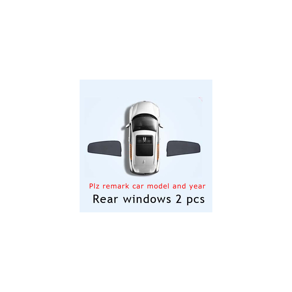 Photos - Blinds MAXPOWER  For Honda Civic 8th 9th 10th  2019 2020 Magnetic Car Sun Shade Mesh  2018(Civic 10th, Rear Vehicle Window Parts Window 2Pcs)
