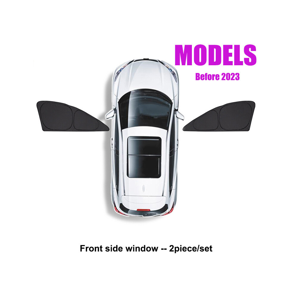 (Ms Front Side Old) Privacy Sunshade For Tesla Model 3 Y S X 2023 Car Side Vehicle Window 8058963211751