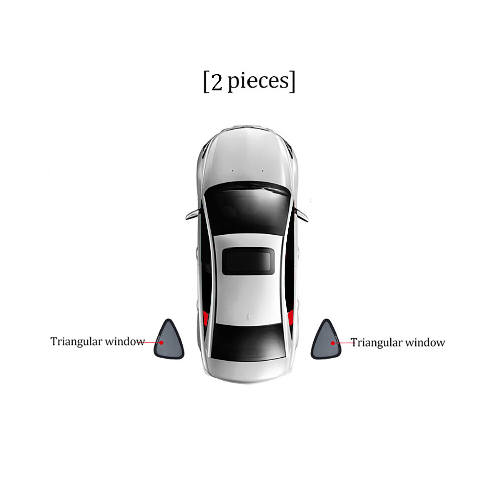 (2Pcs Train) For Nissan Qashqai J11 2013-2021 Magnetic Car Sunshade Front Windshield 8058963212901