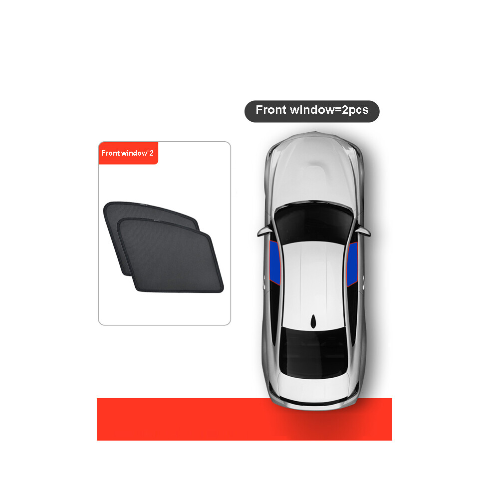 (Front Vehicle Window Parts Window 2Pcs) For Mazda 3 Axela Hatchback 2014 2015 2016 2017 2018 Car Sunshade Visor 8058963216527
