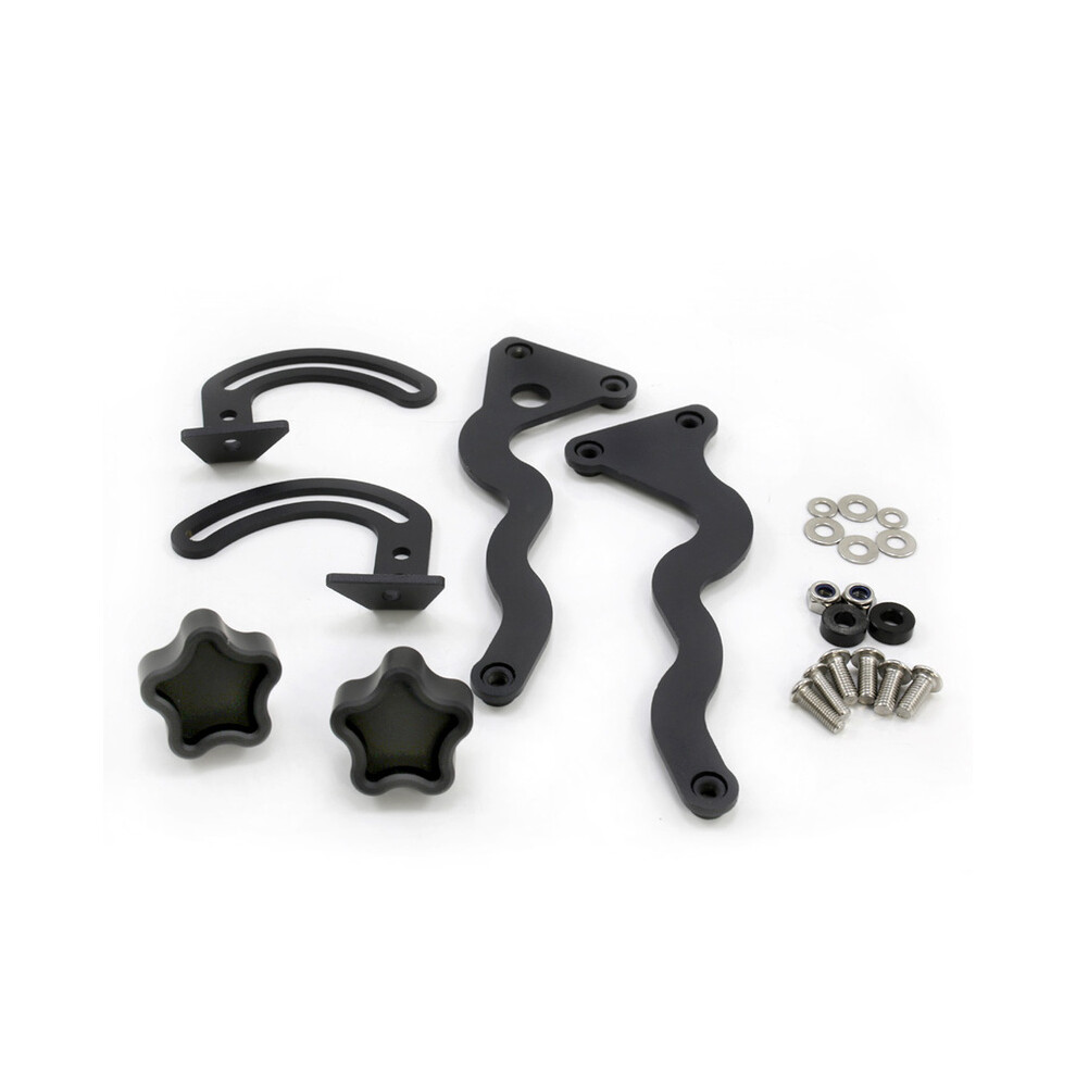 R1200gs Adventure 13-22 Windshield Support Holder Windscreen Strengthen Black/Silver 882619851286